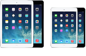 iPad Air ve iPad Mini